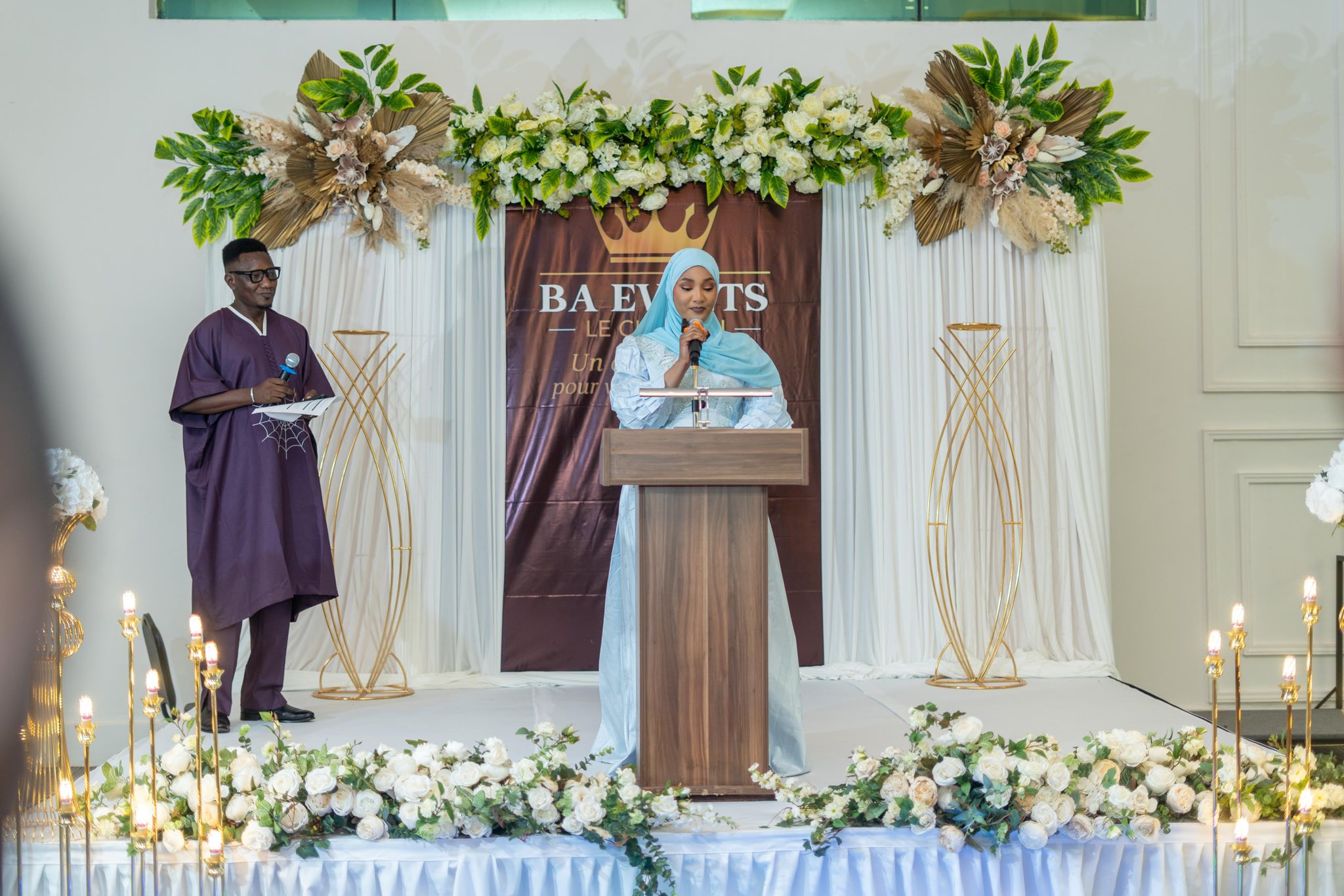 Scène pour conférence